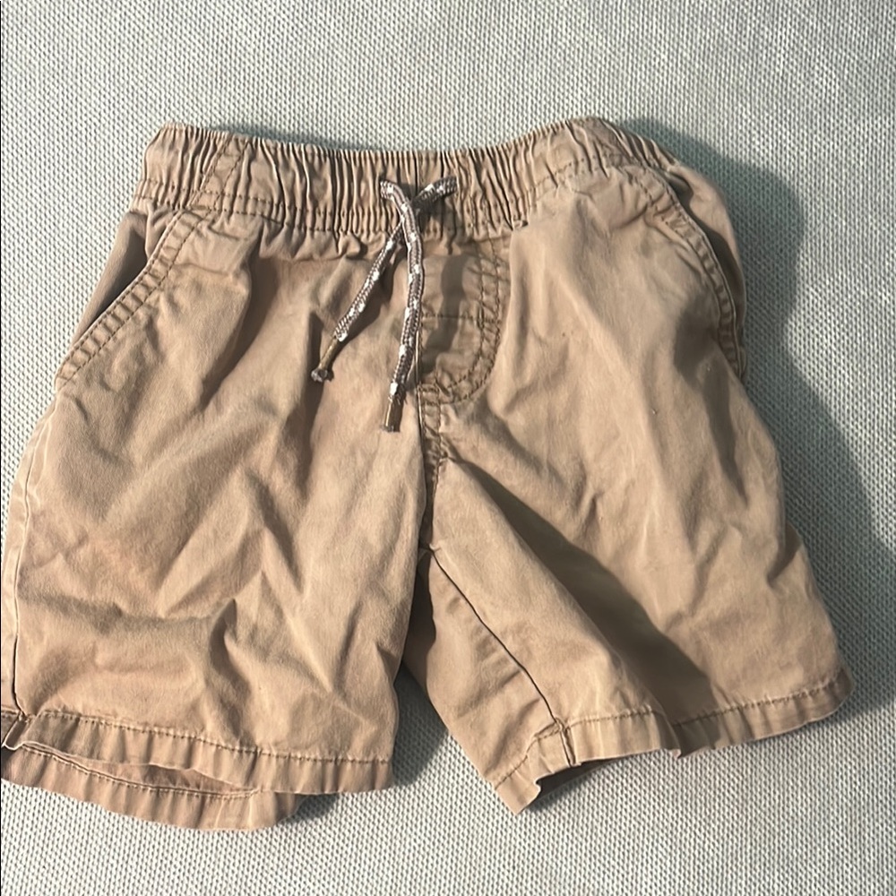 Cat & Jack Tan Casual Shorts Elastic Waist